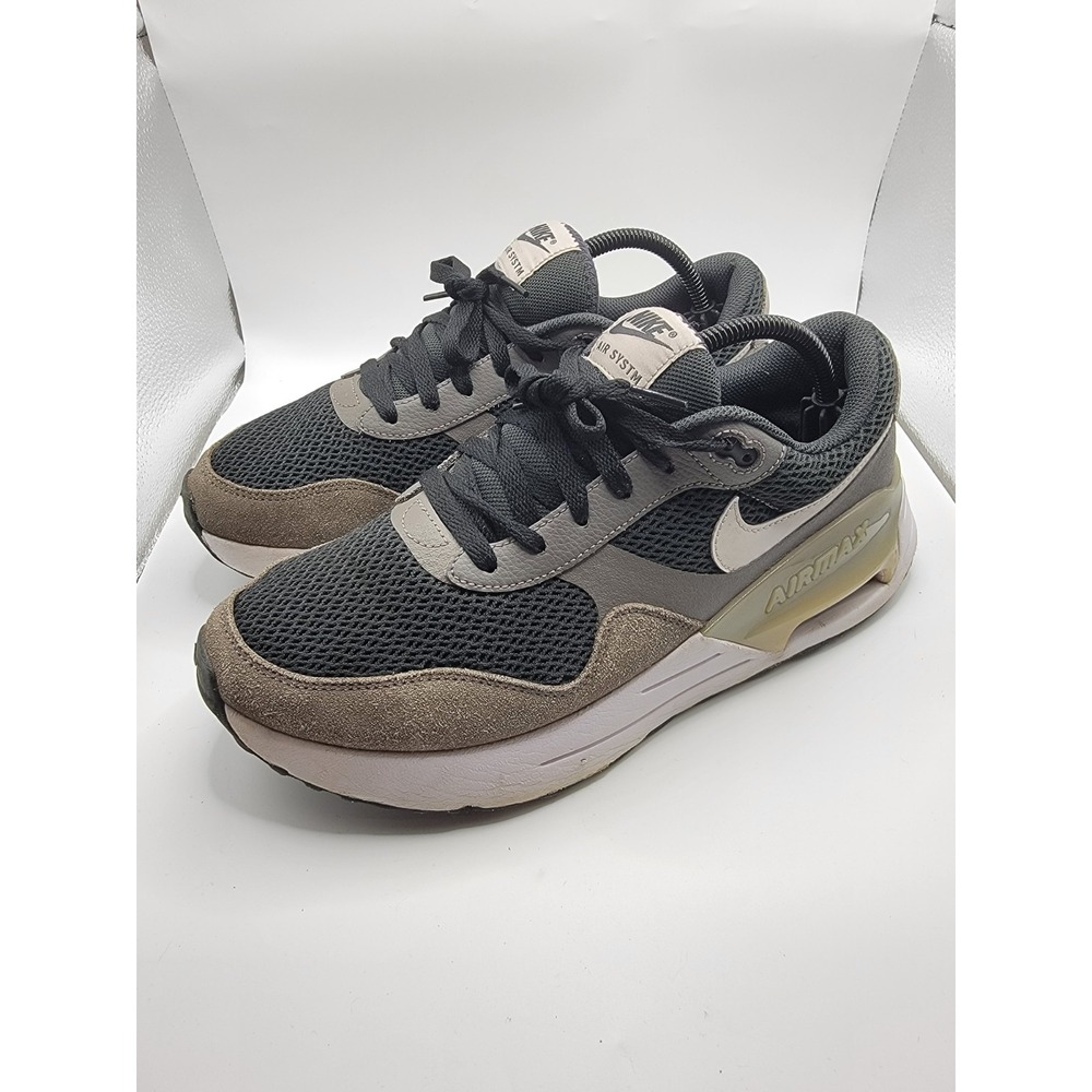 Men's NIKE Air Max SYSTM Dark Smoke Grey Sneakers Sz 9.5 (DM9537-002)